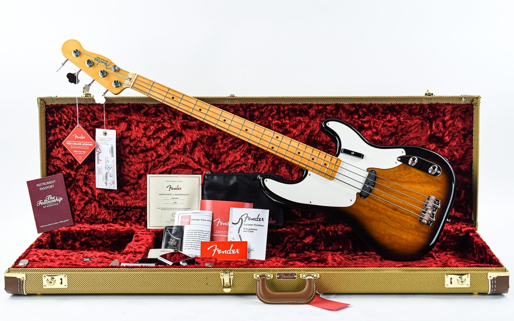 Amazon.com: Fender American Vintage II 1954 Precision Bass